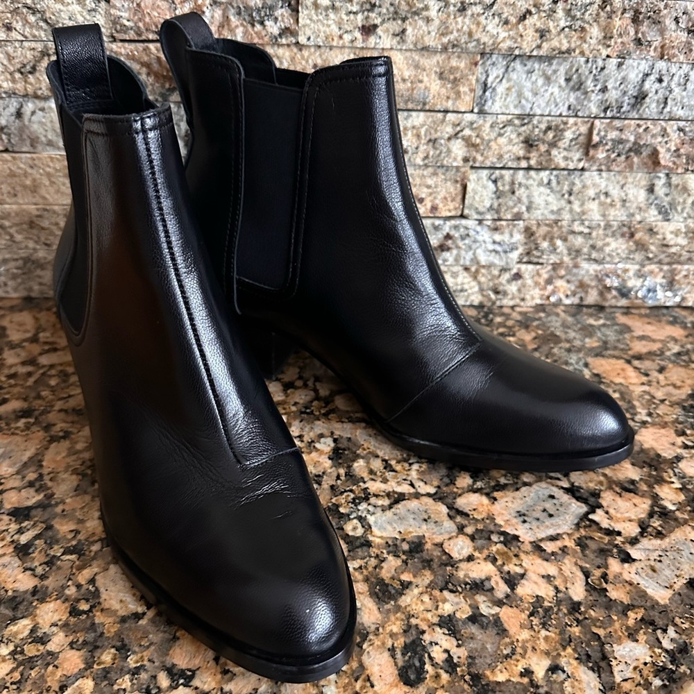 Rag & Bone Walker Leather Chelsea Boots Black - Picture 5 of 12